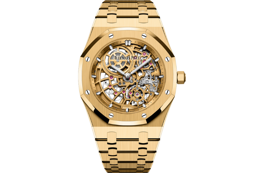 ROYAL OAK “JUMBO” EXTRA-THIN OPENWORKED 39