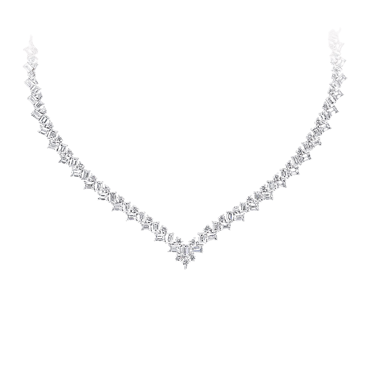 Luxurious Fashion Diamond Necklace