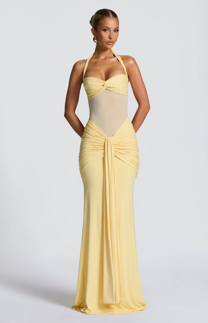 Selina Mesh Maxi Dress