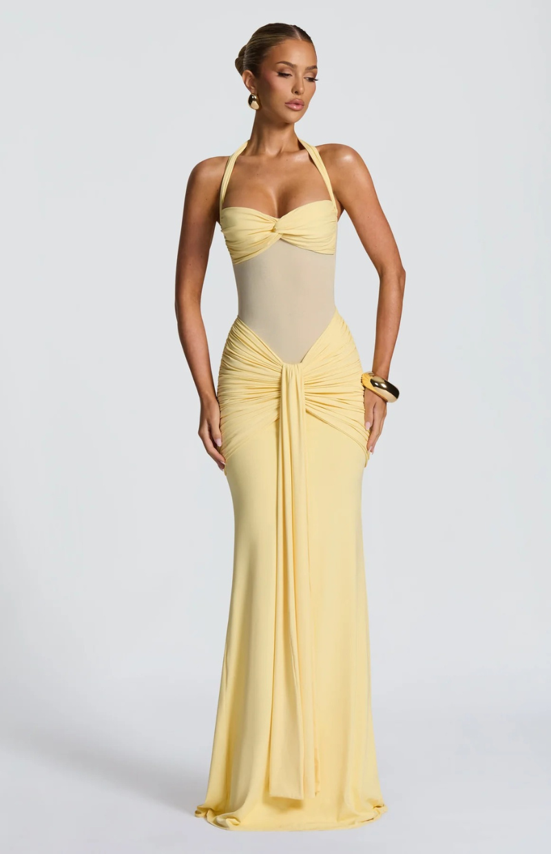 Selina Mesh Maxi Dress
