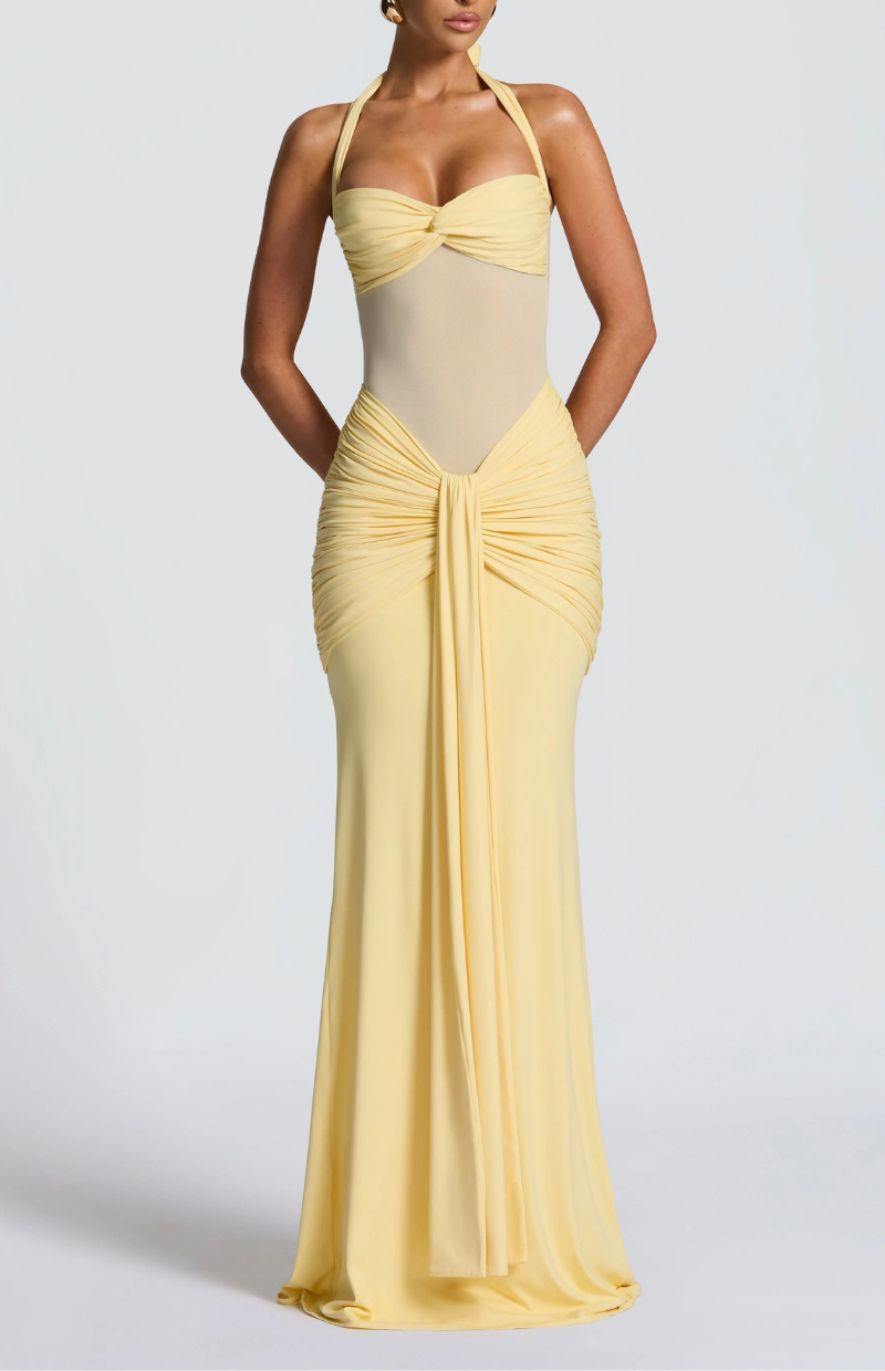 Selina Mesh Maxi Dress