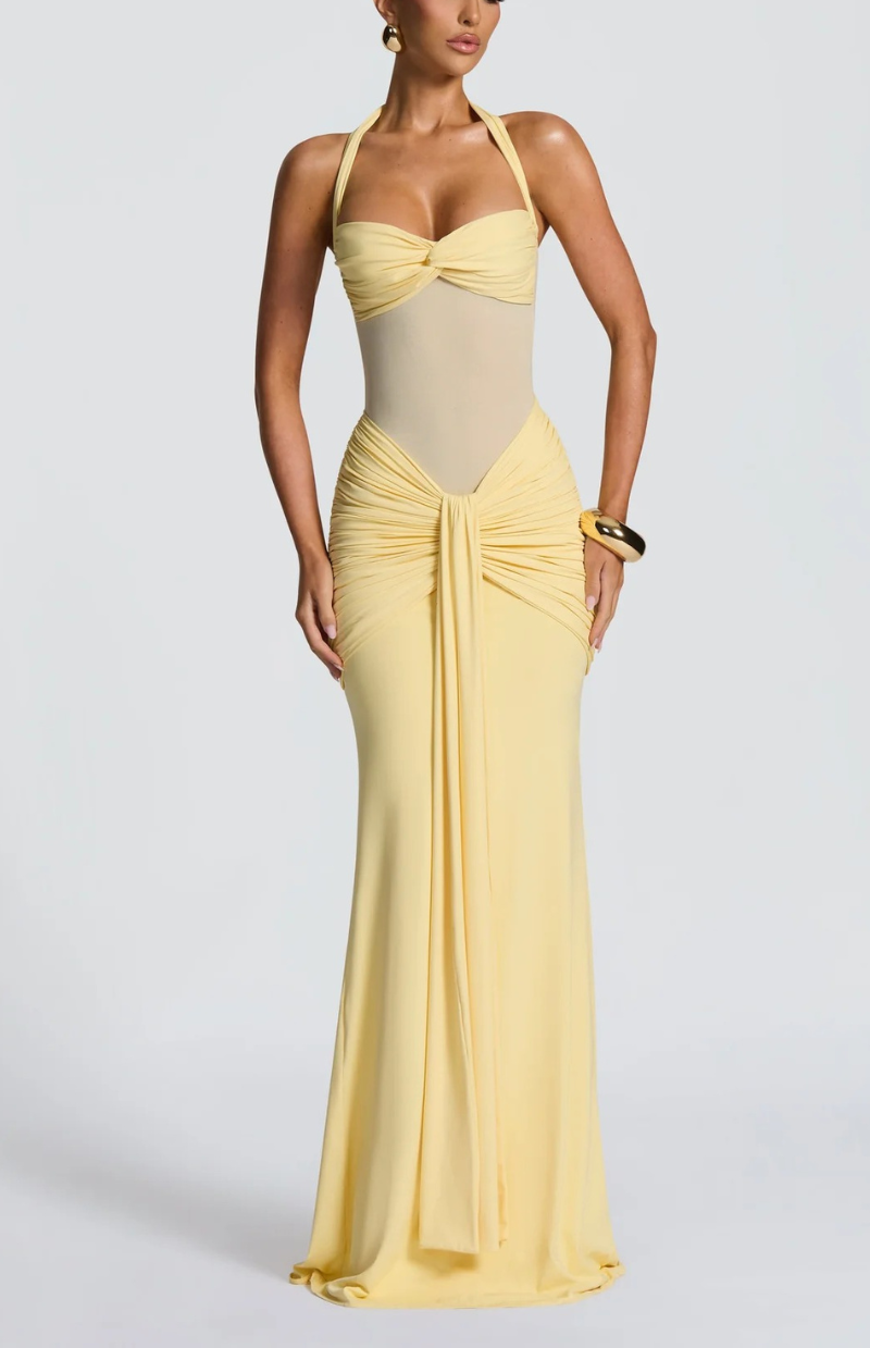 Selina Mesh Maxi Dress