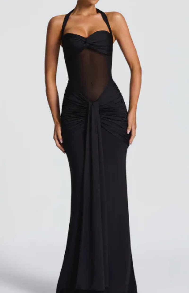 Selina Mesh Maxi Dress