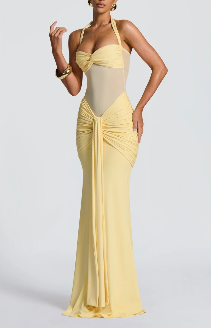 Selina Mesh Maxi Dress