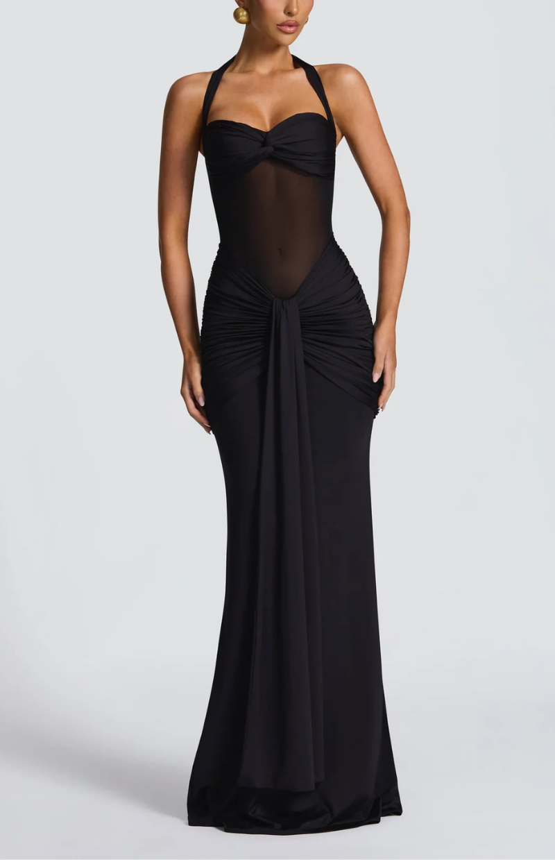 Selina Mesh Maxi Dress