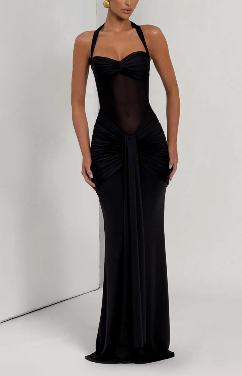 Selina Mesh Maxi Dress