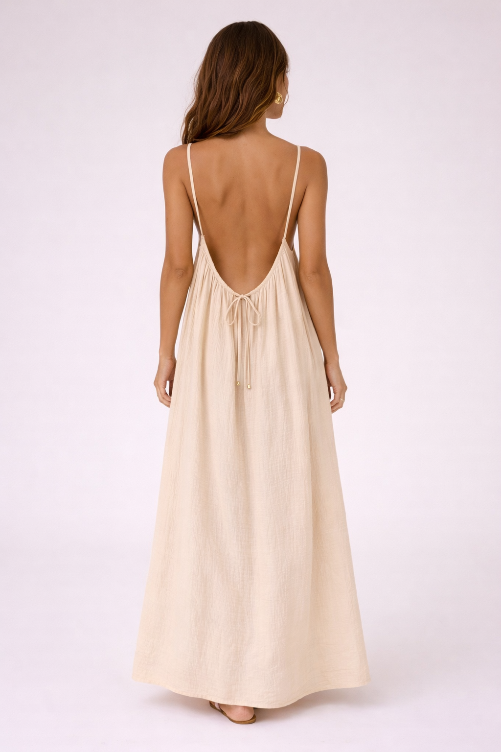 Bare Muse Open-Back Maxi Dress