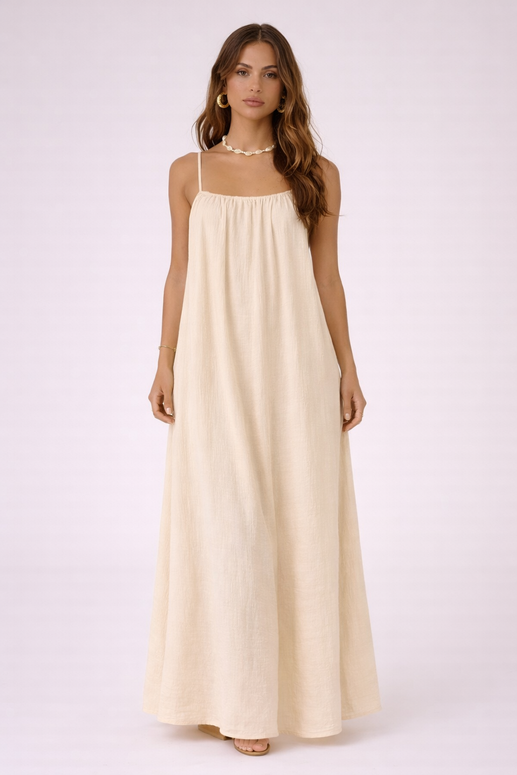 Bare Muse Open-Back Maxi Dress