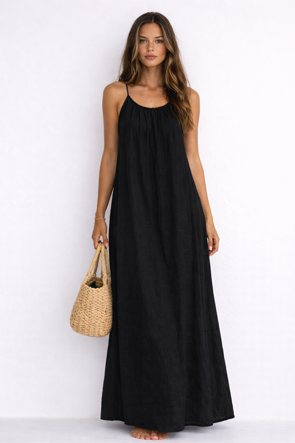 Bare Muse Open-Back Maxi Dress