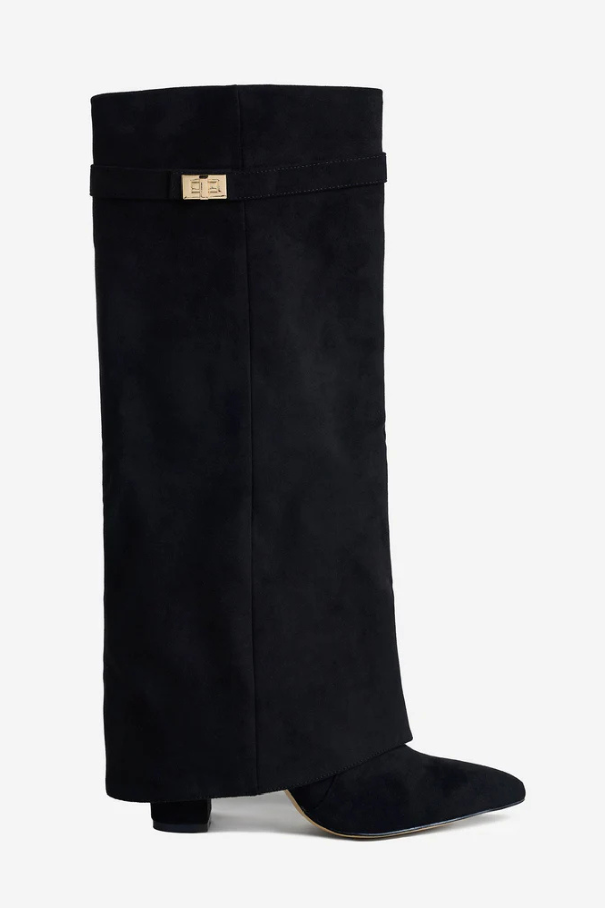 VELORA Fold-Over Knee Boots