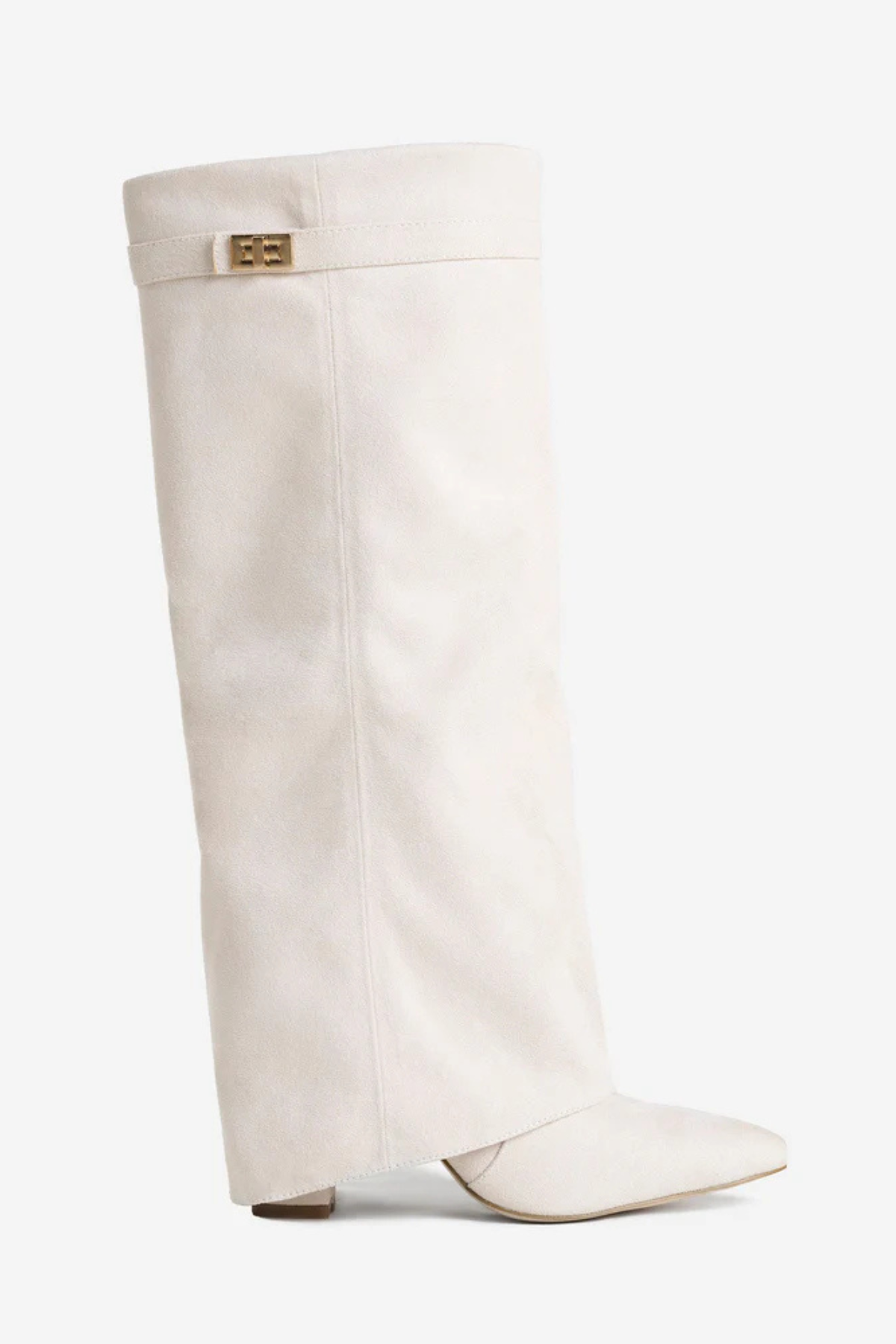VELORA Fold-Over Knee Boots