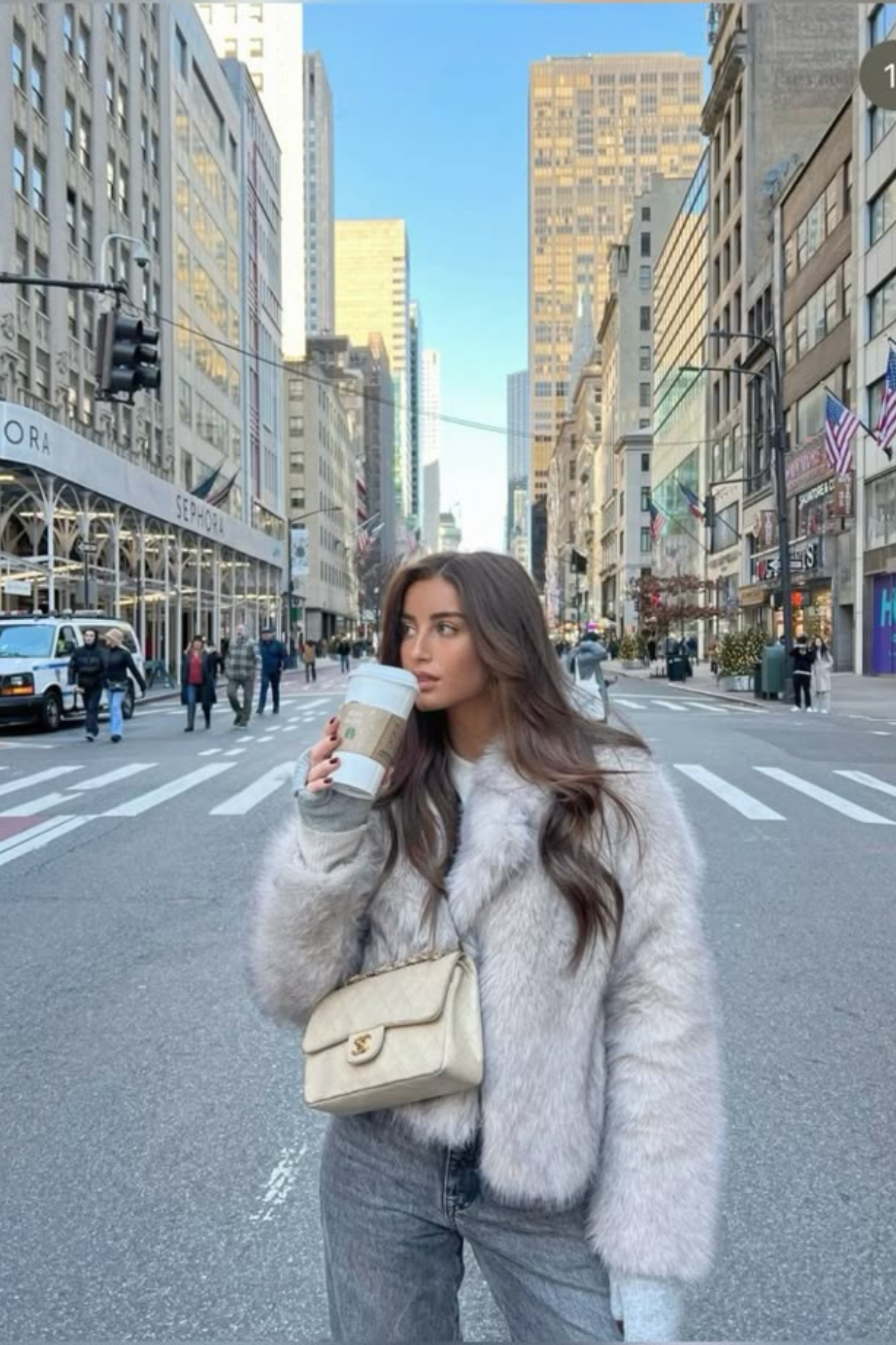 LUNA Luxe Faux Fur Jacket
