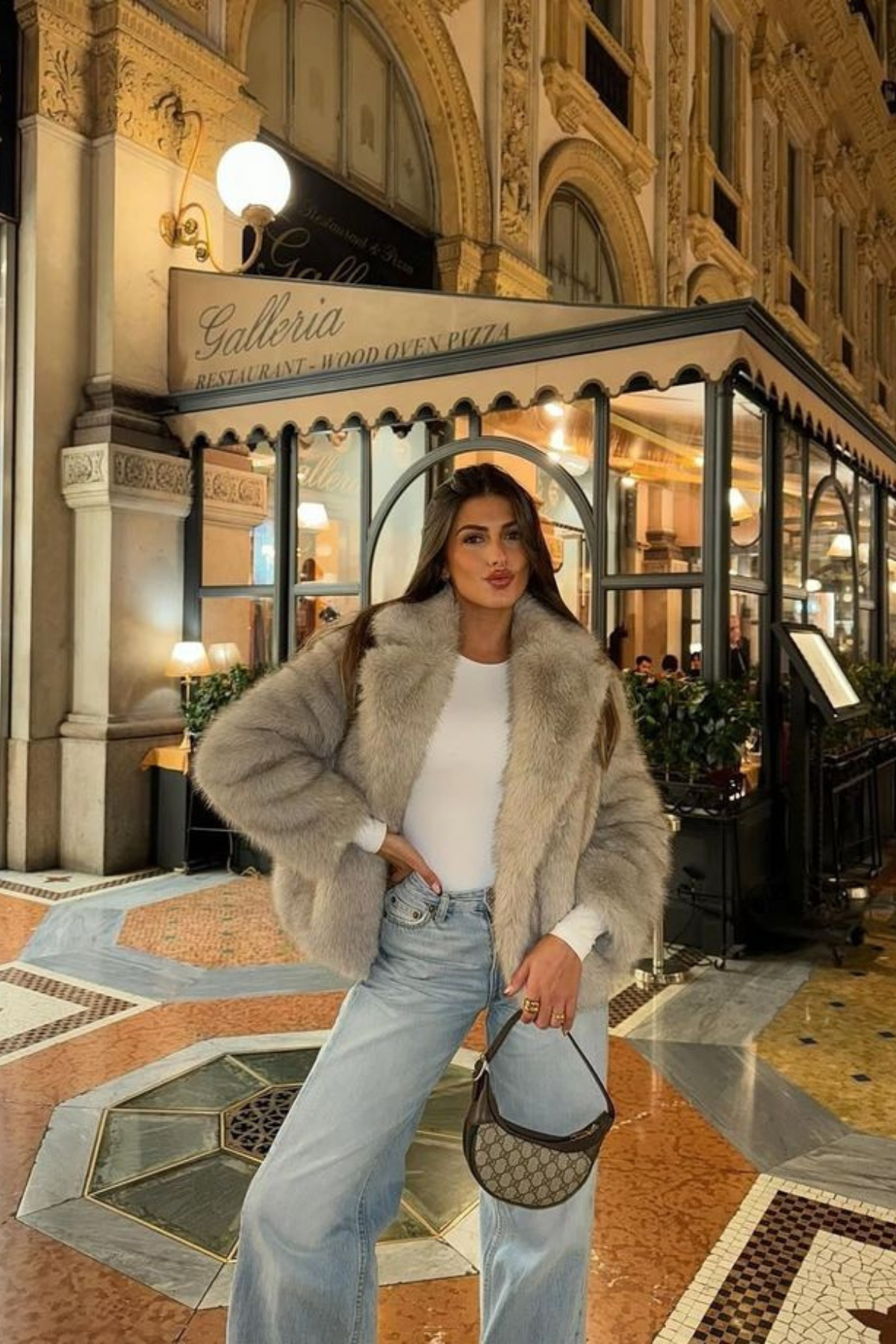 LUNA Luxe Faux Fur Jacket