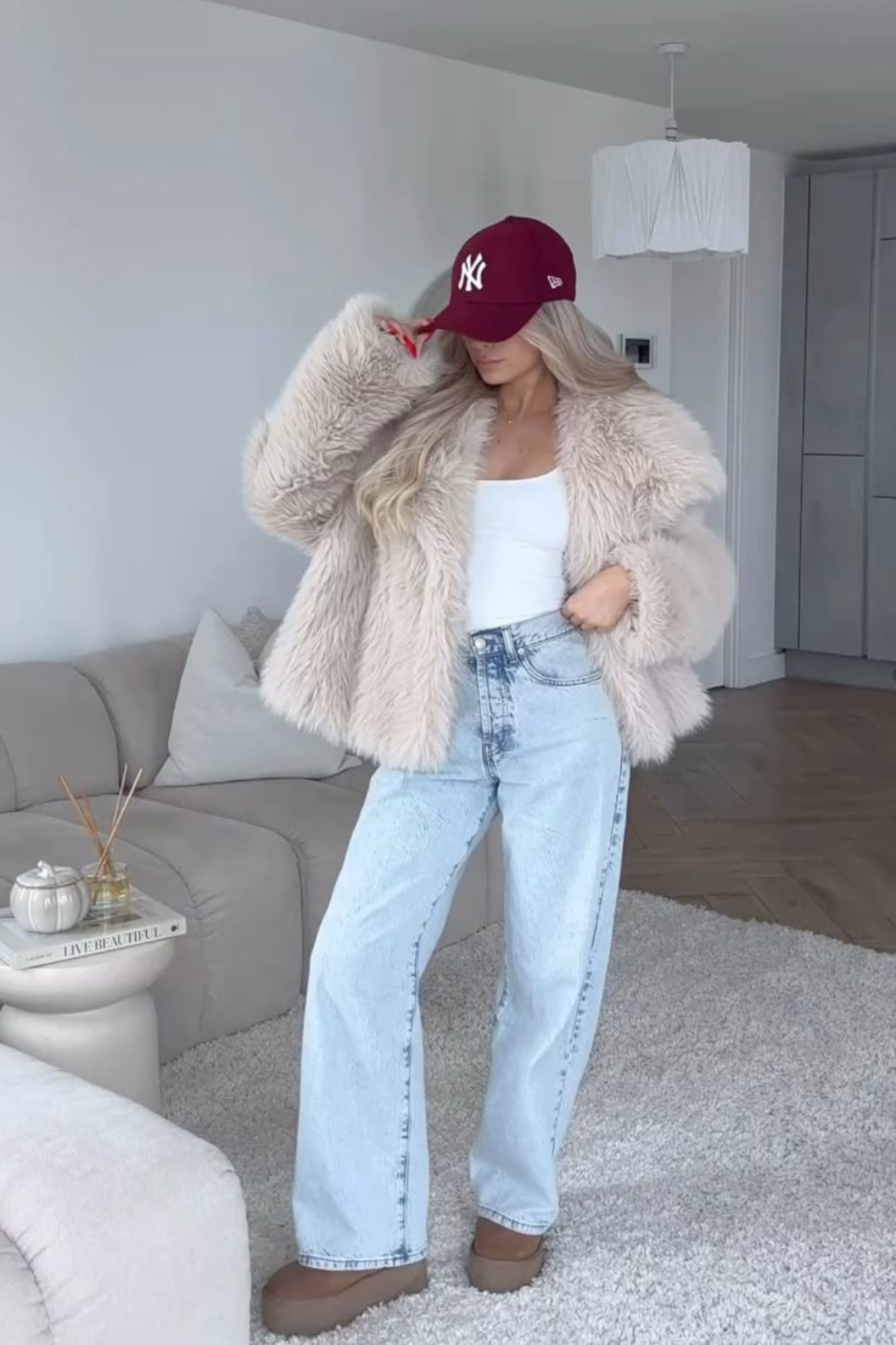 LUNA Luxe Faux Fur Jacket