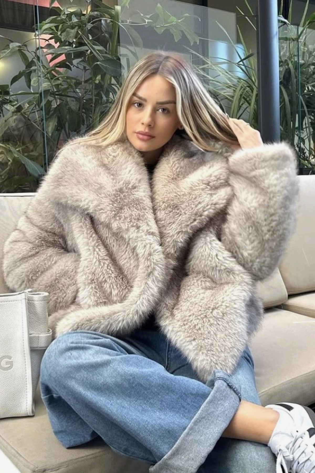 LUNA Luxe Faux Fur Jacket