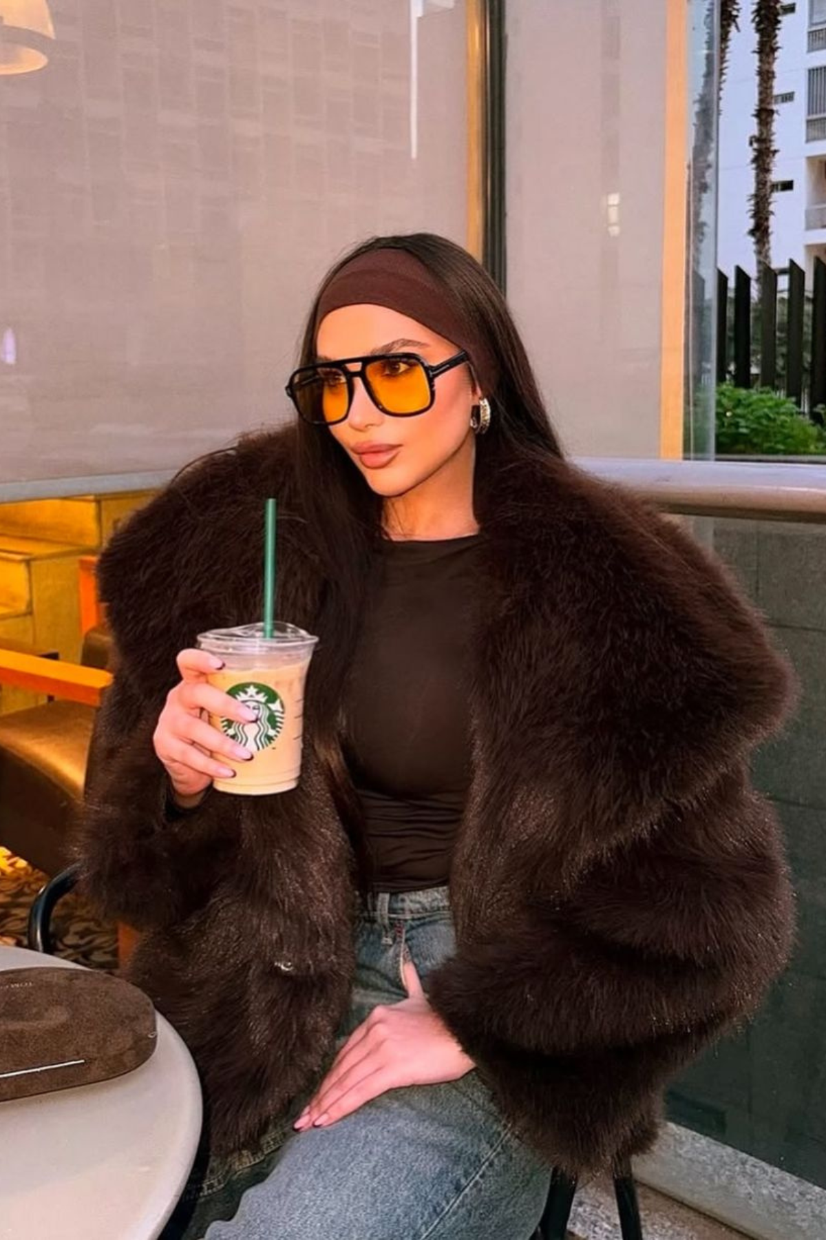 LUNA Luxe Faux Fur Jacket