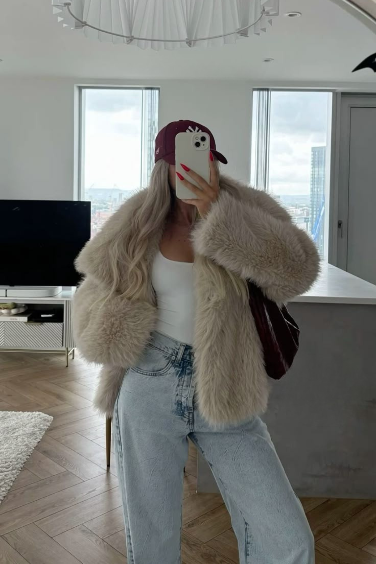 LUNA Luxe Faux Fur Jacket