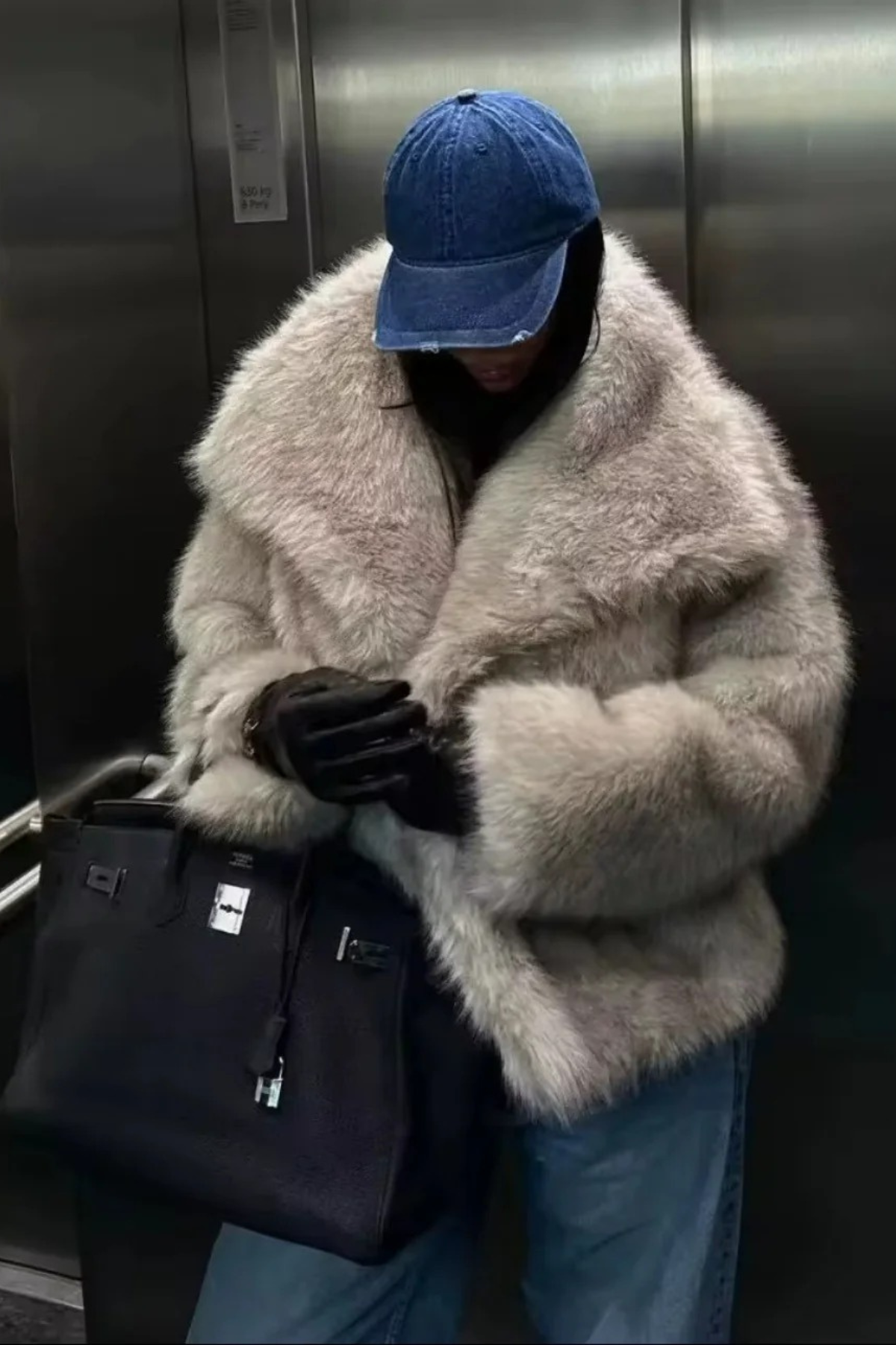 LUNA Luxe Faux Fur Jacket
