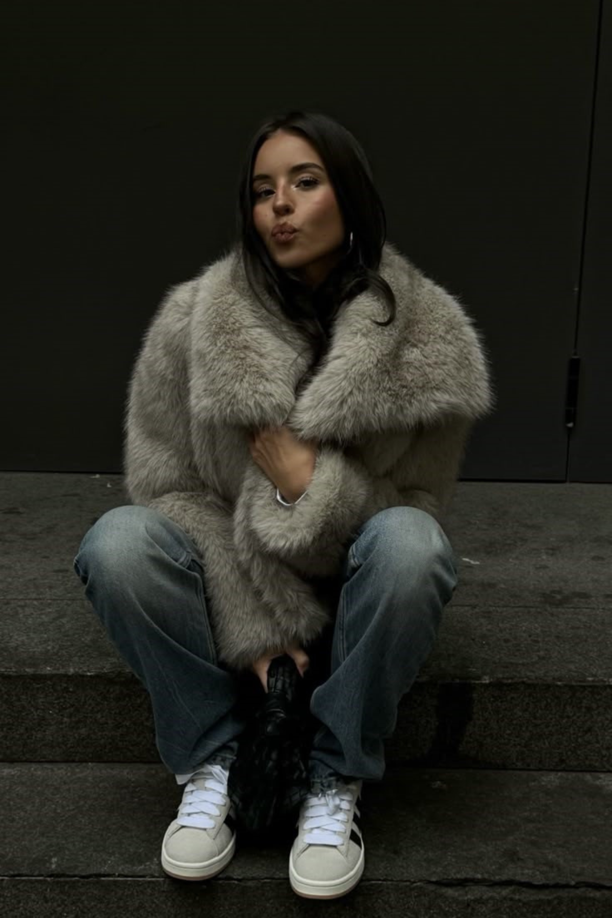 LUNA Luxe Faux Fur Jacket
