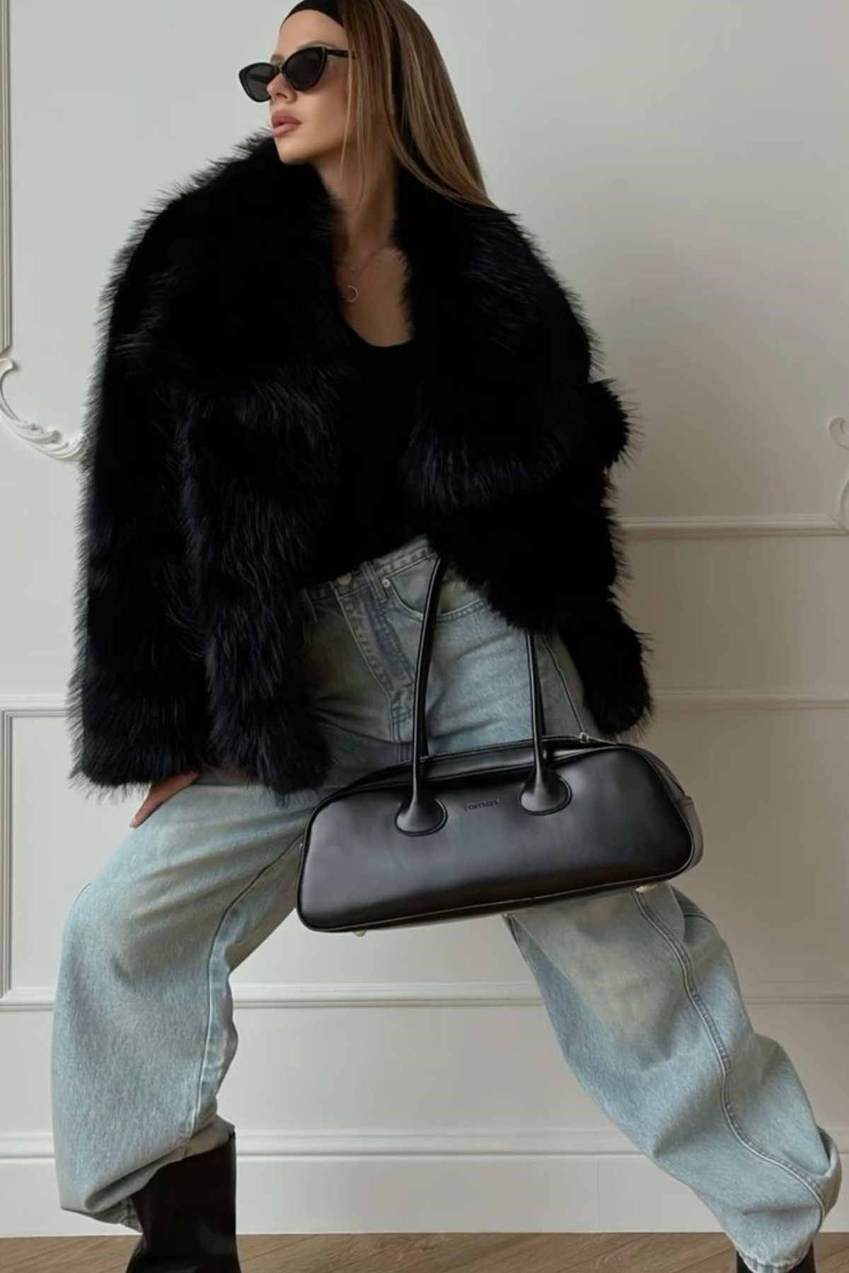 LUNA Luxe Faux Fur Jacket