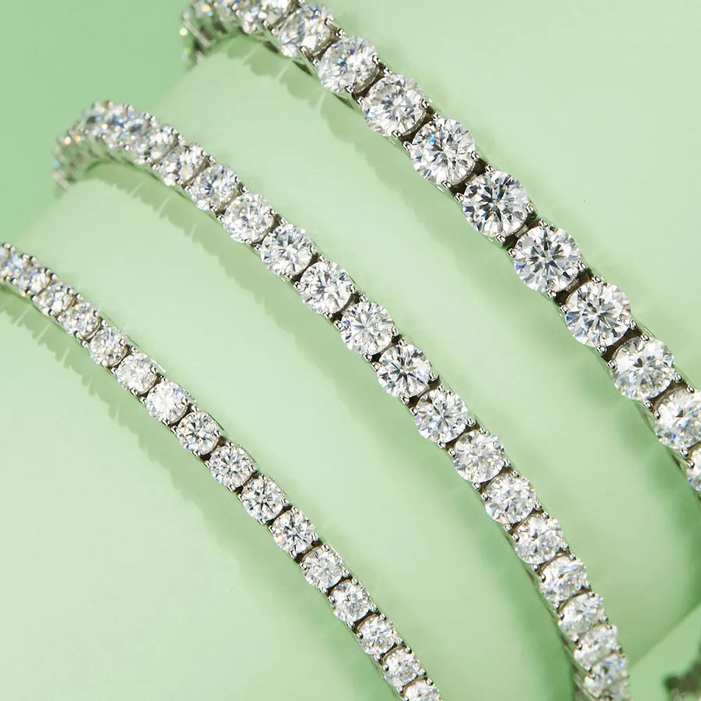 White Gold Diamond Tennis Neaclace