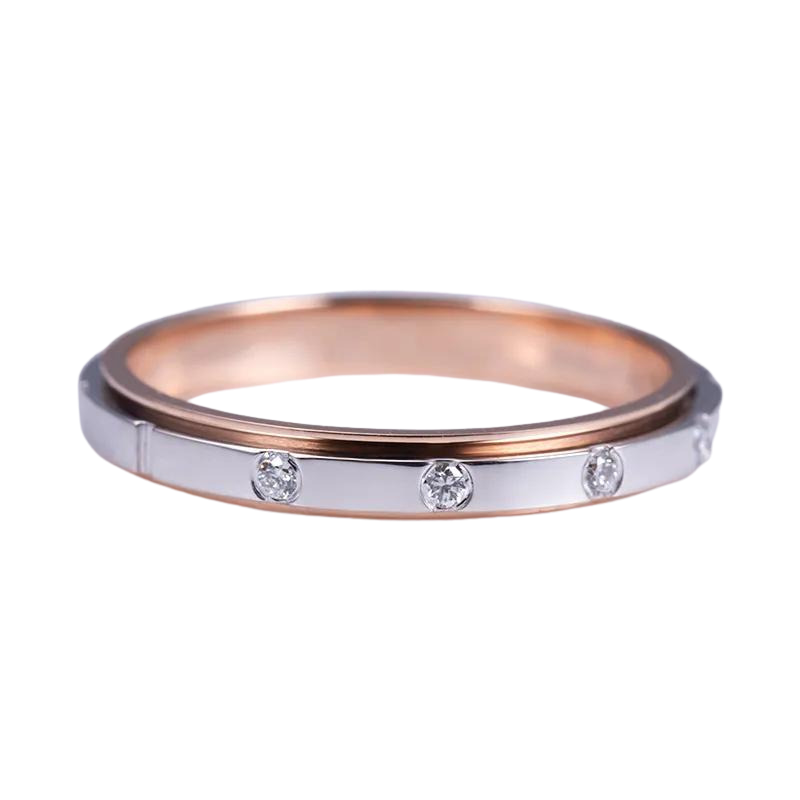 Gold Set Solitary Diamond Ring