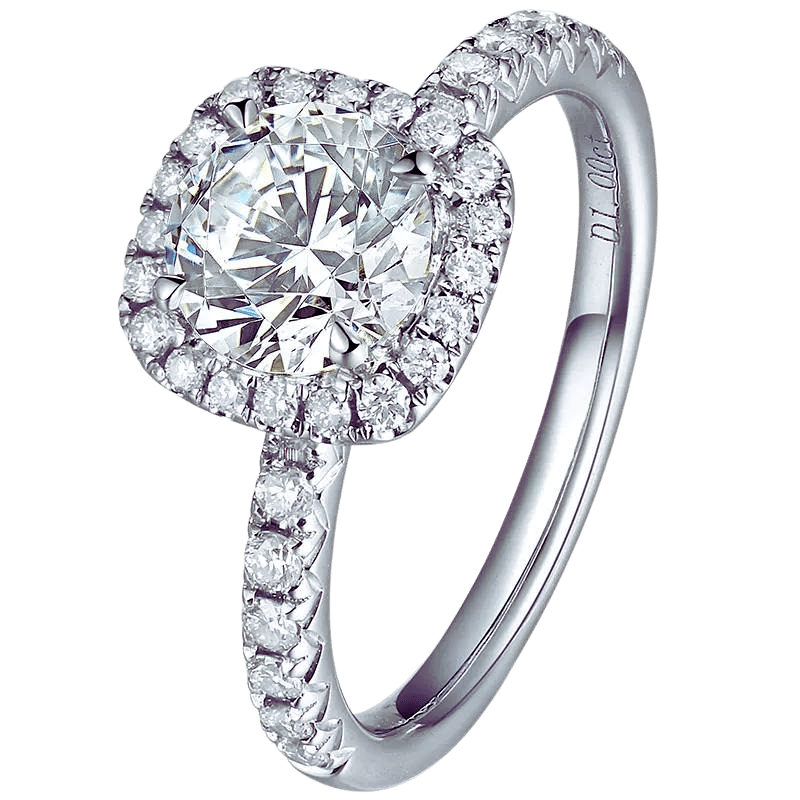 Lab Grown Diamond 18k Solid Gold Ring