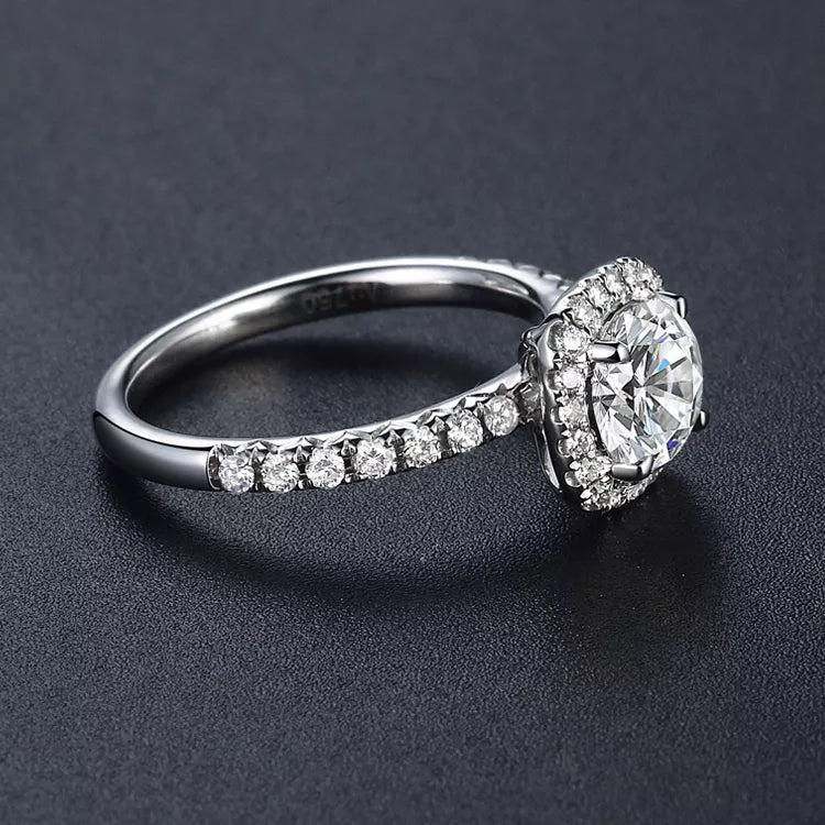 Lab Grown Diamond 18k Solid Gold Ring
