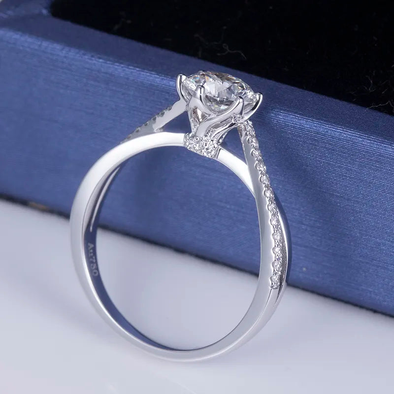 Lab Diamond Solitary Ring