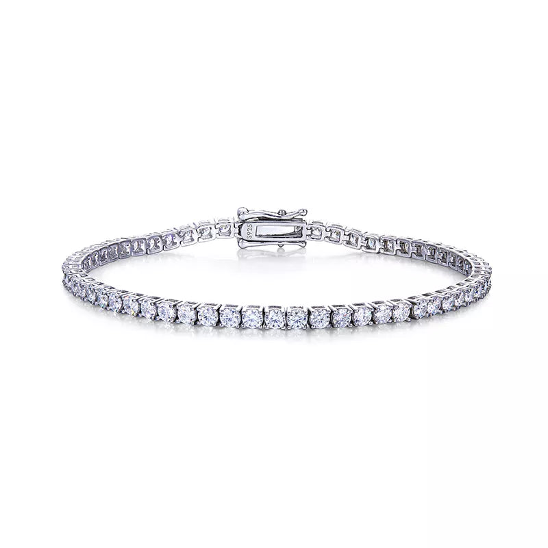 White Gold Diamond Tennis Neaclace