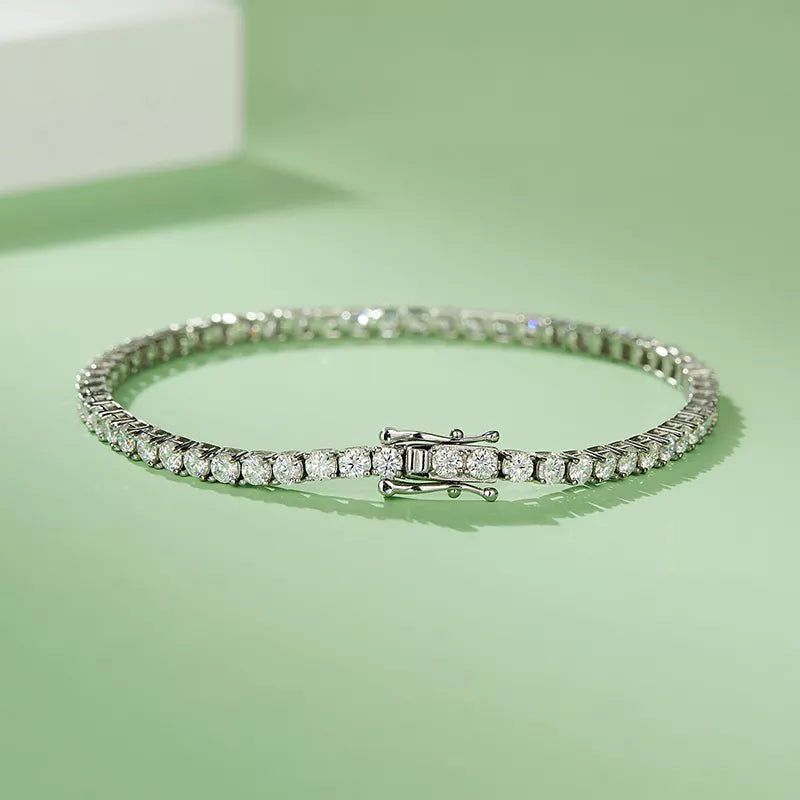 White Gold Diamond Tennis Neaclace
