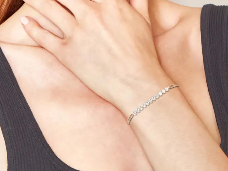 Elegant Diamond Bracelet