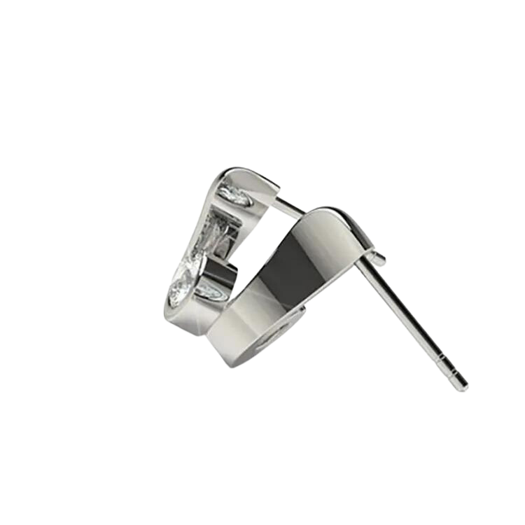 Fine 18k Gold Lab Grown Diamond Studs Earrings