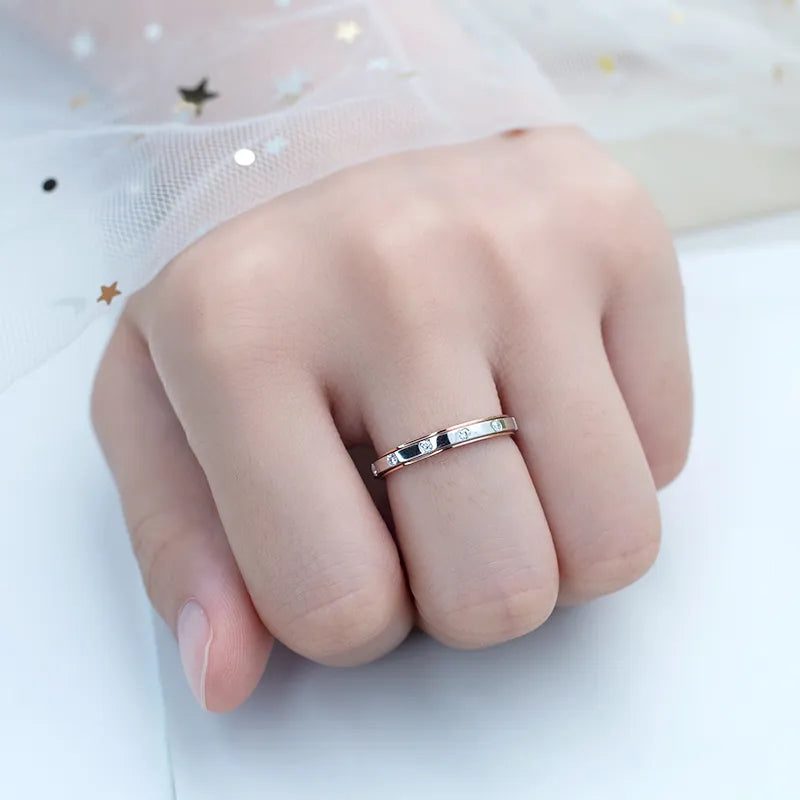 Gold Set Solitary Diamond Ring