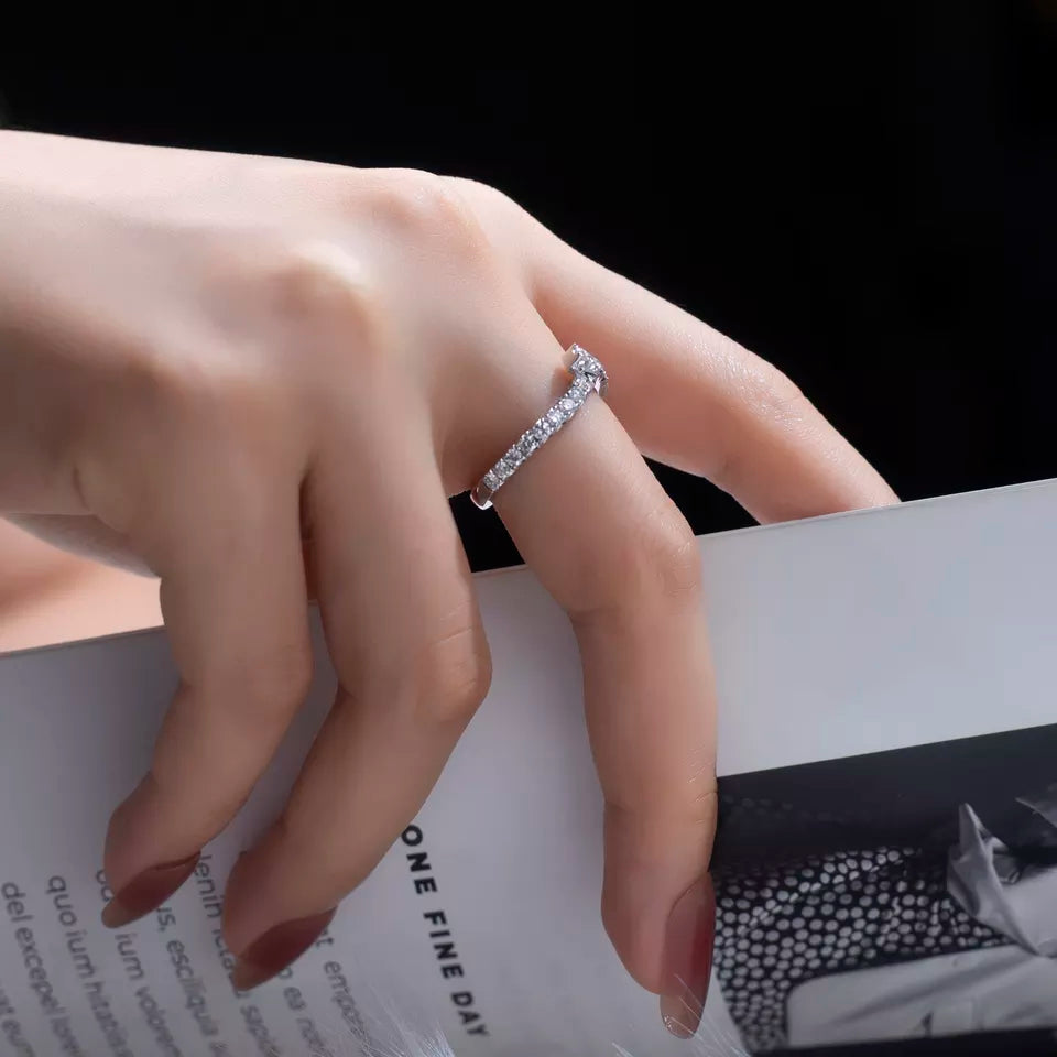 18k Gold Classic Lab Diamond Wedding Ring