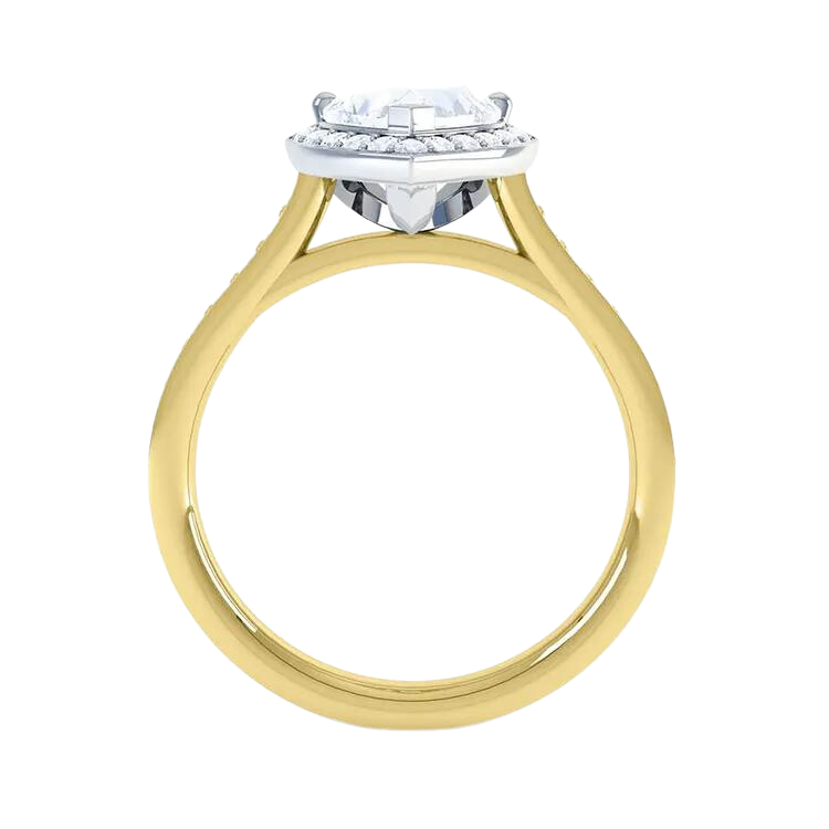 2 Carat Heart Cut Diamond Engagement Ring