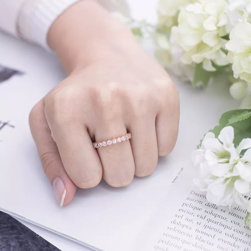 18k Yellow Gold Diamond Eternity Ring