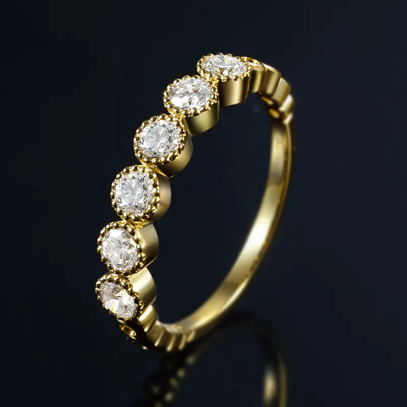 Lab Grown Diamond 18k Gold Ring