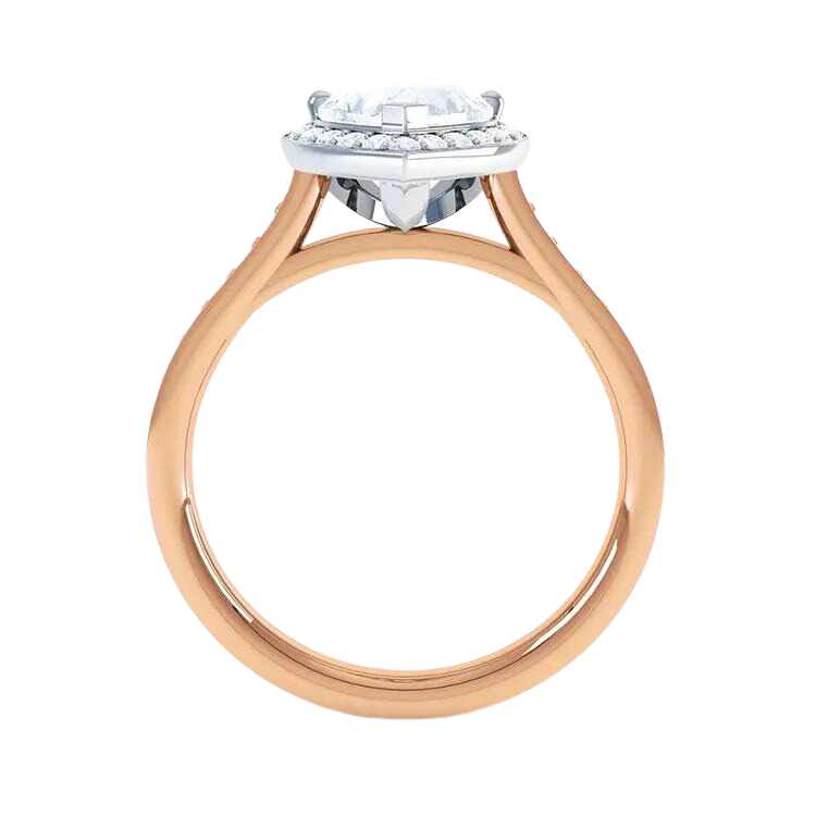 2 Carat Heart Cut Diamond Engagement Ring