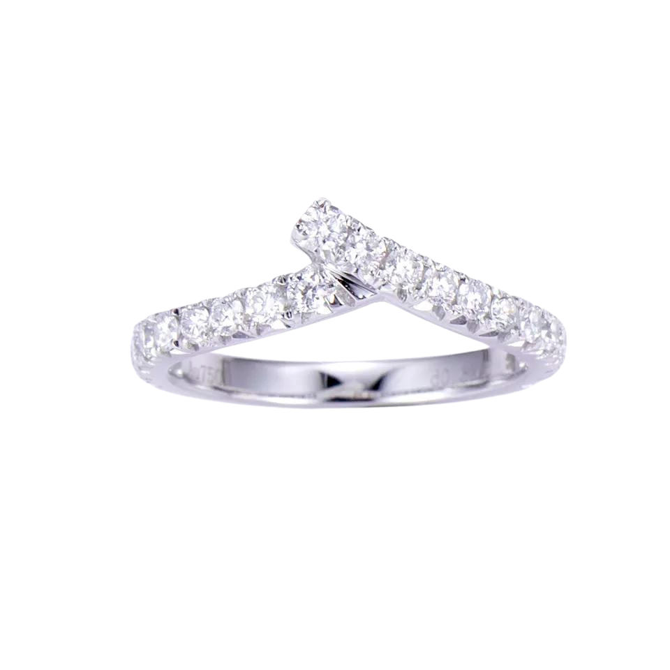 18k Gold Classic Lab Diamond Wedding Ring