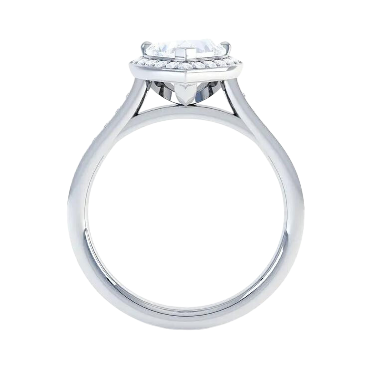 2 Carat Heart Cut Diamond Engagement Ring