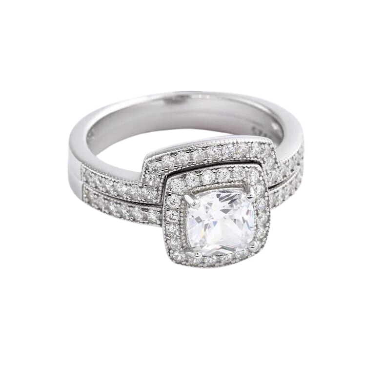 Fashion luxury S925 Sterling Silver Ring