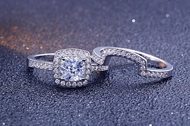 Fashion luxury S925 Sterling Silver Ring