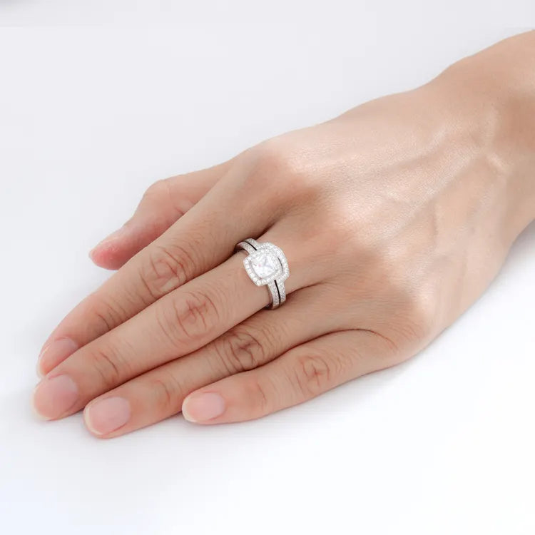 Fashion luxury S925 Sterling Silver Ring
