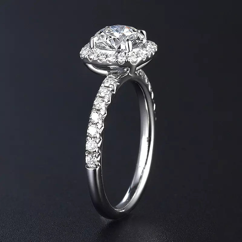 Lab Grown Diamond 18k Solid Gold Ring