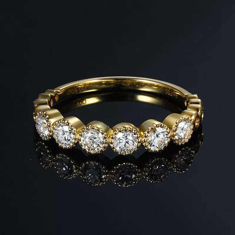 Lab Grown Diamond 18k Gold Ring