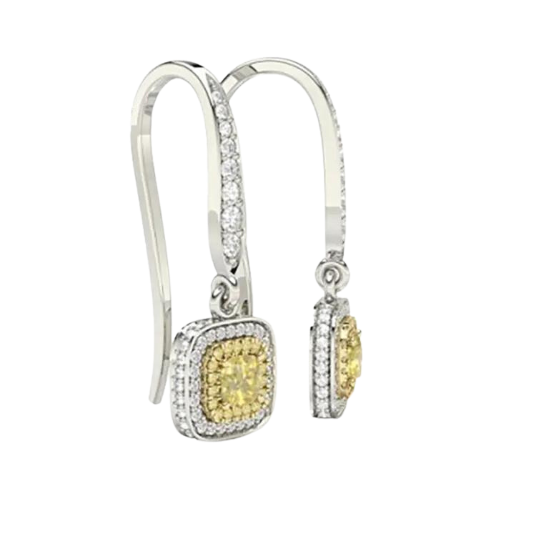 Luxurious Lab Grown Diamond Drop Earrings