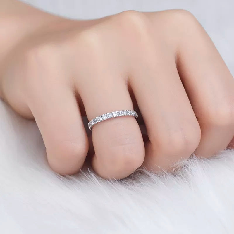 14k Gold Lab Diamond Engagement Ring Set