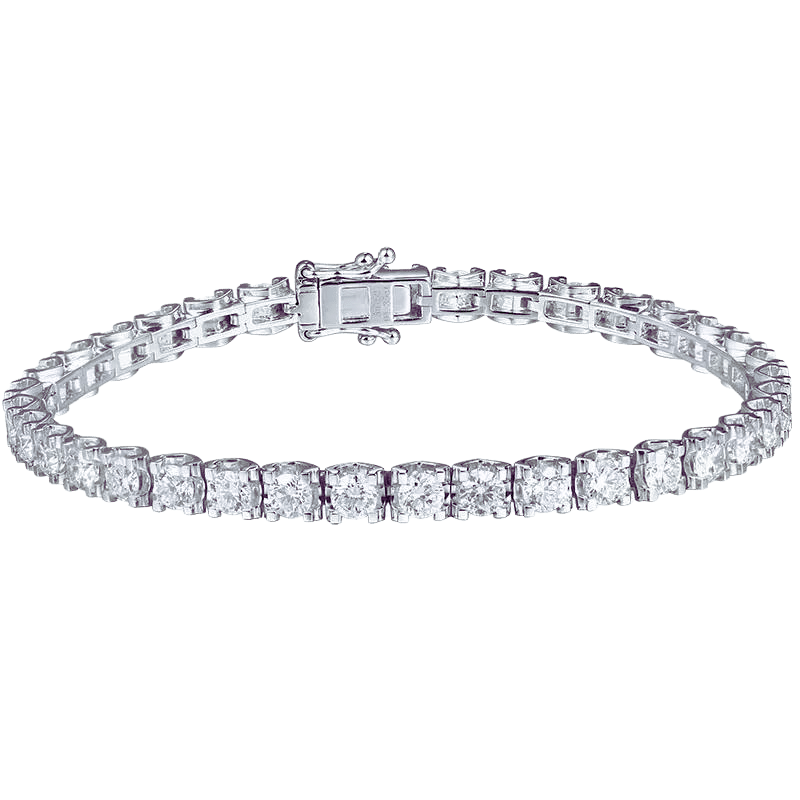 Diamonds 18k Gold Tennis Bracelet