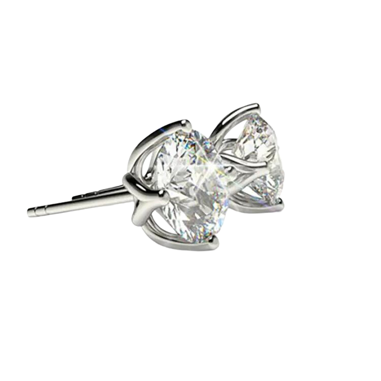 Elegant 18k Gold Diamond Studs Earrings